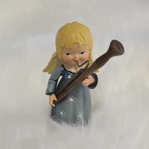 Charming Angel Figurine with Flute